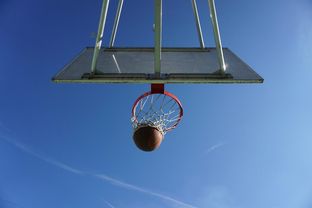 basketball, nature, basket, basket ring, sports, sky, heaven, dynamics, lunch
